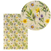 Reispapiere, Blüten 20, DIN A4, 30g/m², 2 verschiedene Designs
