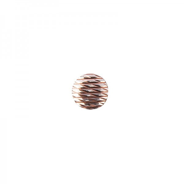 Hot-Fix Relief-Nieten zum Aufbügeln, Ø 6mm, roségold, 200 Stück