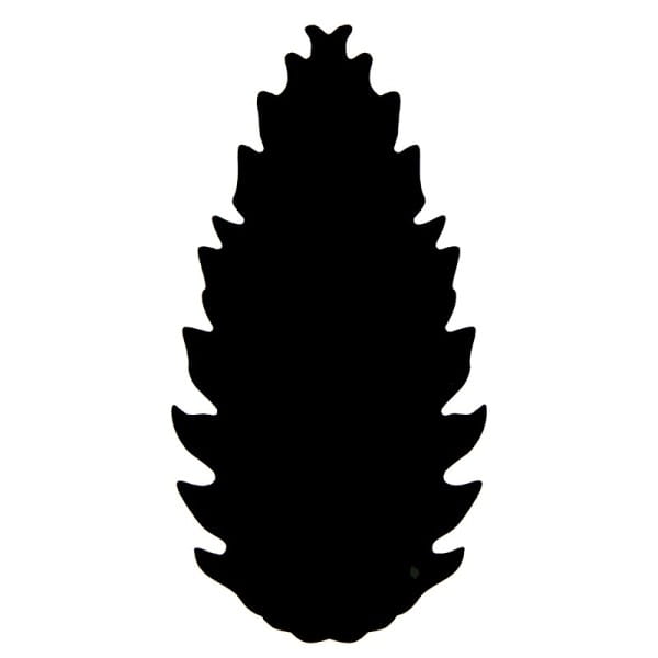 Jumbo-Stanzer, Tannenzapfen, 7,3cm x 3,8cm