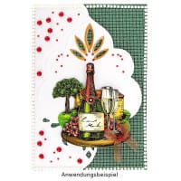 Deluxe-Grußkarten "Ornament", B6, 10 Stück, inkl. Einleger & Umschläge