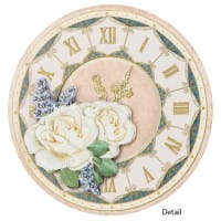 3-D Motive, XL Uhren, Ø 10,5 cm, 10 Motive