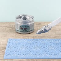 Relief-Paste, flexibel, silber, 150ml