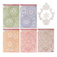 Stanzbogen, Fensterschmuck Winter, DIN A4, 800g/m², 5 Farben, 5 Bogen
