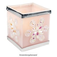 Kristallkunst-Schmucksteine, Tropfen 5, 1,7cm x 2,4cm, transparent, klar, irisierend, 28 Stück