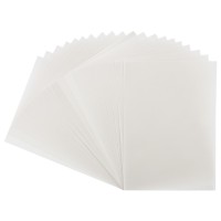 Transparentpapiere, DIN A4, 130 g/m², weiß, 20 Bogen