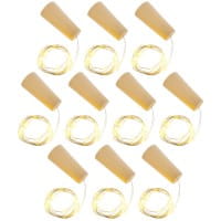 LED-Flaschenlichter mit je 20 LED-Lichtern, 10 Stück