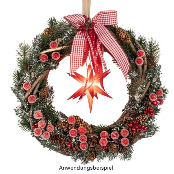 Deko-Zweige, Rote Beeren 1, 15cm lang, 4 Stück | Sonstige Deko-Zweige | Zweige | Floristik | Deko- & Geschenkartikel