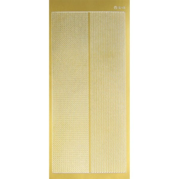 Sticker Bordüren, gold