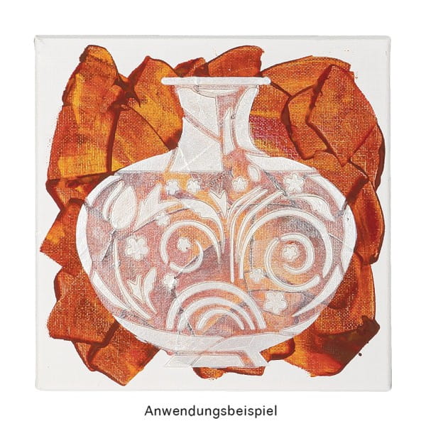 Laser-Kunststoff-Schablone, DIN A4, Flacon