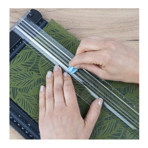 Rollenschneider 2in1, Papier schneiden und falzen mit einem Gerät