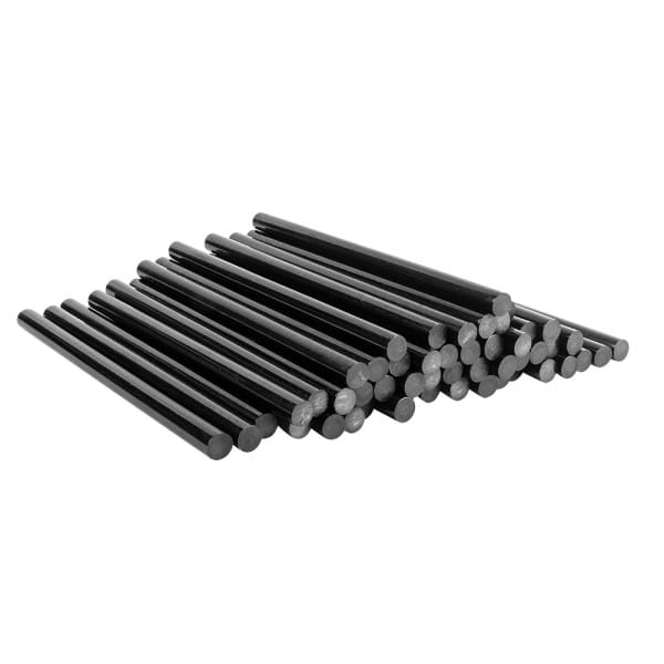 Universal Heißklebepatronen, schwarz, Ø 1,1cm, 20cm lang, 50 Stück