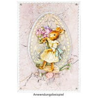 3-D Motive, Ostern, Gold-Gravur, 5,5-8cm, 10 Motive