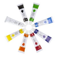 Textur-Acrylfarben, 8 verschiedene Farben, je 18ml