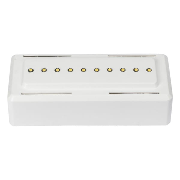 LED-Steck-Podest Rechteck, 15cm x 6,5cm x 4cm, inkl. Timer