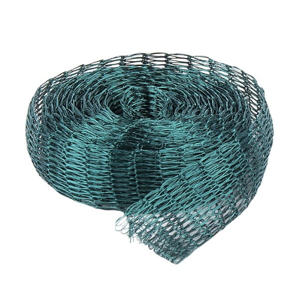 Titan-Mesh Collier-Band, 1cm x 1m, dunkelgrün