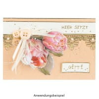 3-D Relief-Sticker, Ostergrüße 2, Design 4, 21cm x 30cm, verschiedene Größen, selbstklebend