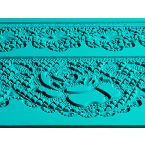 Silikon-Dekormatte, Design 37, 30cm x 10cm x 0,2cm