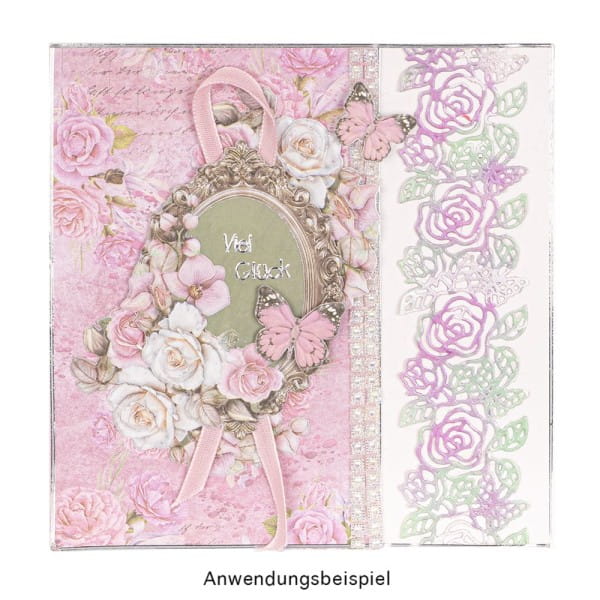 3-D Relief-Sticker, Barockrahmen 1, verschiedene Größen, selbstklebend