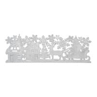 Silikon-Dekormatte, Design 53, 30cm x 10cm x 0,2cm