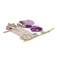 Stick-Designs, Frühlingszeit 1, 9cm bis 13,5cm, 5 Stück