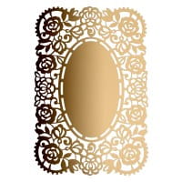 Laser-Kartenaufleger, Rahmen 1, 14,8cm x 10,2cm, 220 g/m², 5 Farben, 20 Stück