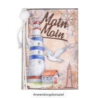 Stanzbogen, Maritim, DIN A4, 800g/m², 5 Designs, 5 Bogen