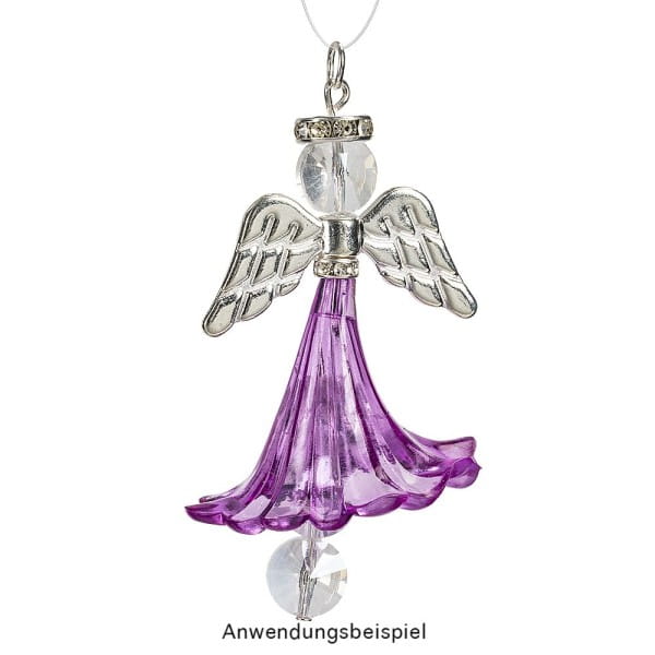 Engelsflügel, Design 1, 2,3cm, silber, 20 Stück