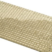 Spiegel-Mosaik-Sticker, 9,7cm x 29,6cm, selbstklebend, gold