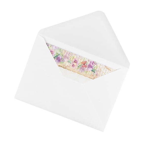 Motiv-Grußkarten, Blütentraum 3, 11,5cm x 16,5cm, 5 Designs, inkl. Umschläge, 10 Stück