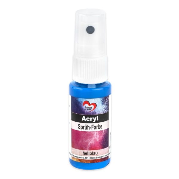 Acryl-Sprüh-Farbe, 25ml, hellblau