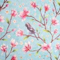 Motiv-Transparentpapiere Deluxe, Frühjahrsblumen, DIN A4, versch. Designs, geprägt, 10 Bogen