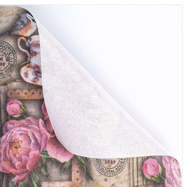 Selbstklebende Stoffe, Vögel & Schmetterlinge, DIN A4, versch. Designs, 10 Stück