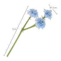 Deko-Blütenzweige, Schleierkraut, 5cm lang, 40g, blau