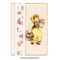 3-D Motive, Gartenmotive, 7cm x 6 cm, 10 Motive