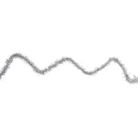 Lamettaband mit Draht, 3m lang, silber-metallic