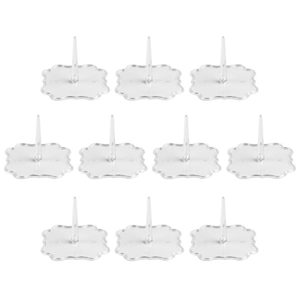 Präsentations-Ständer, Ø 5cm, 3,6cm hoch, transparent, 10 Stück | Verschiedenes | Deko-Artikel | Deko- & Geschenkartikel