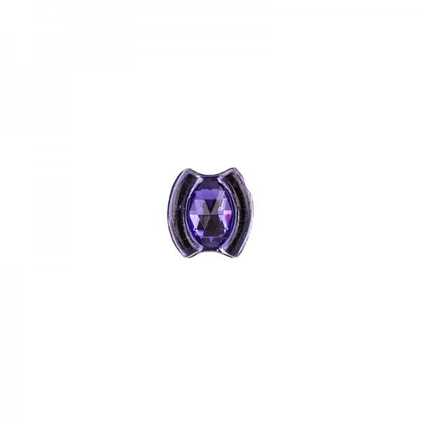 Ornament-Glitzersteine, 50 Stück, Design 10, lila