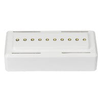 LED-Steck-Podest Rechteck, 15cm x 6,5cm x 4cm, inkl. Timer