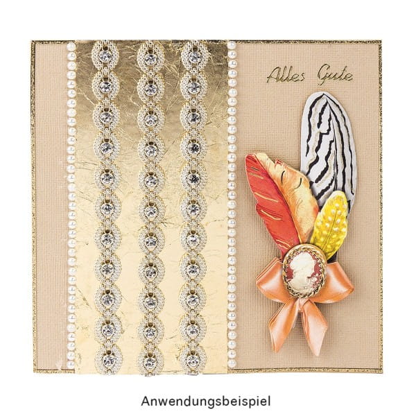 Blattgold-Imitat, 15cm x 15cm, 25 Bogen