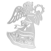 Stanzschablone, Engel 4, 13cm x 9,9cm