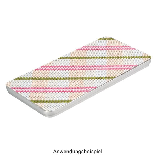 Diamond-Painting-Lineal, mit Linien-Raster, für runde Steine, 20cm x 3,8cm