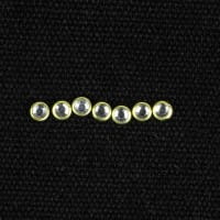 Hot-Fix Glas-Kristalle zum Aufbügeln, Ø 4mm, hellgrün, 200 Stück