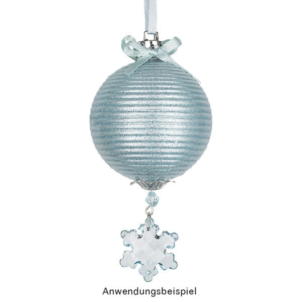 Acrylglas-Anhänger mit Perlenkappe, Design 4, 4cm x 2,7cm, 11 verschiedene Farben, 20 Stück