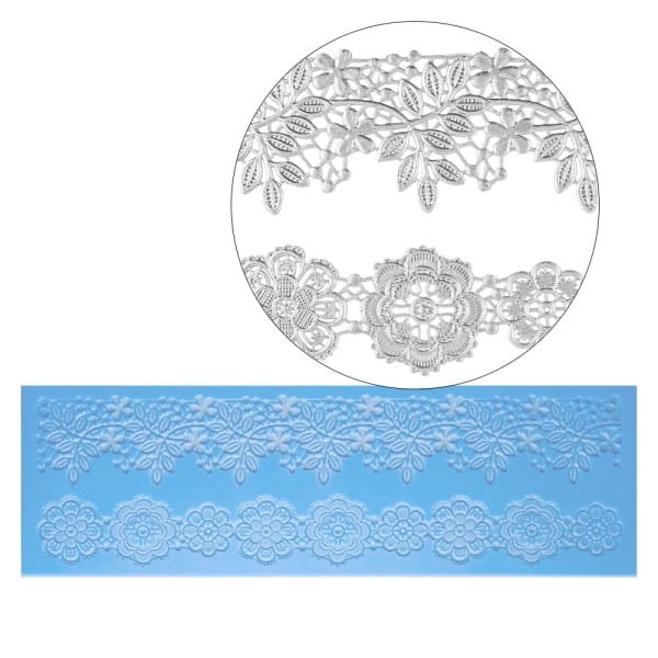 Silikon-Dekormatte, Design 1, 40cm x 12,7cm x 0,2cm