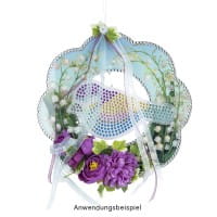 Deko-Blüten, Ranunkel 2, Ø 4cm, verschiedene Farben, 14 Stück