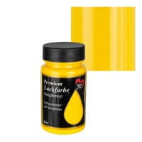 Premium-Lackfarbe, hochglänzend, gelb, 90ml