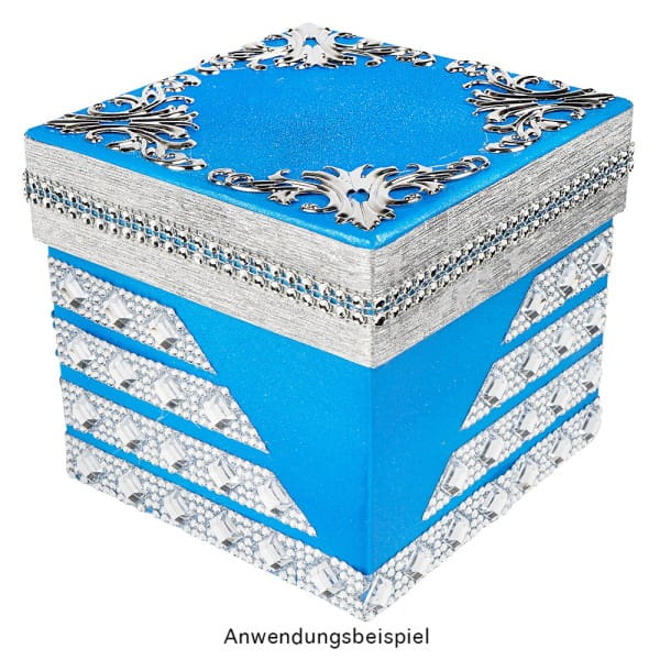 Royal-Schmuck, 5 selbstklebende Bordüren, 29 cm, klar