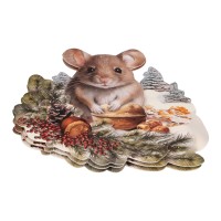 3-D Motive, Tiere im Winter, 7,5-10cm, 10 Motive
