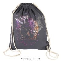 Laser-Kunststoff-Schablone, DIN A4, Einhorn