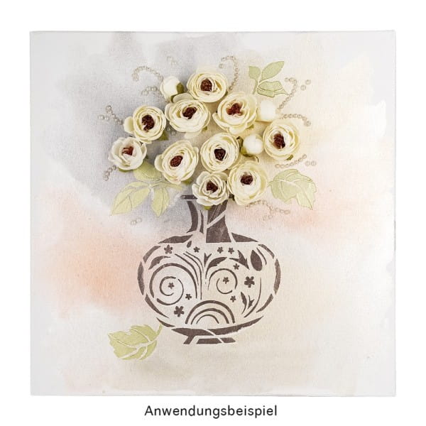 Laser-Kunststoff-Schablone, DIN A4, Flacon